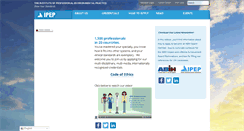 Desktop Screenshot of ipep.org